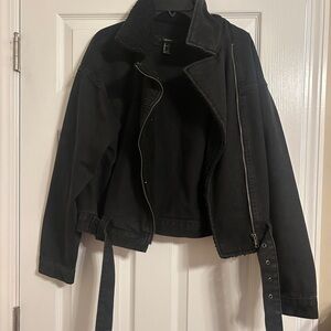 Forever 21 Black Leather Jacket